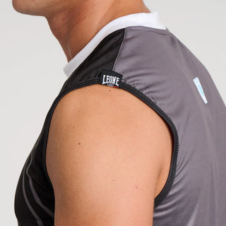 Camiseta técnica Sin mangas WAKO Leone AB995 Negro 