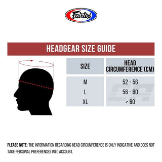 Casco Fairtex Cobertura total HG3 Rojo