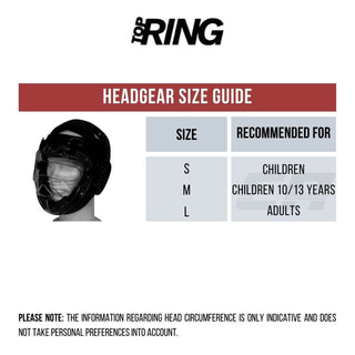Casco Top Ring con visera Semi Contact-Kick boxing-Karate Art. 315