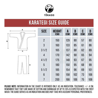 Karategui Kata Tokaido Master Art. 58 WKF