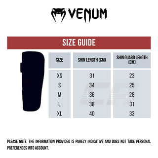 Espinilleras con protector de pies a media Venum Kontact 