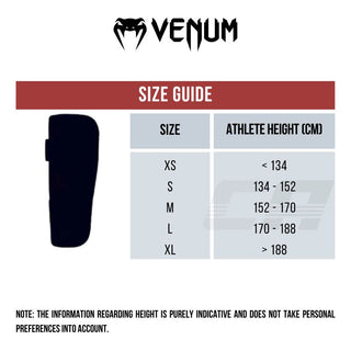 Espinilleras con protector de pies a media Venum Kontact 