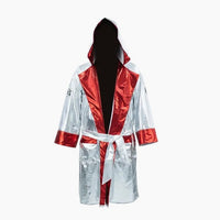 Bata para boxeo Cleto Reyes con capucha Edición Metálica 