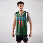 Camiseta sin mangas Fairtex Jersey NBA JS19 Verde 