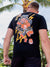 Camiseta Manto Yauhen Abu ONI negro-Combat Arena