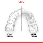 Protector bucal Opro Instant Custom-Fit Jaws Negro 