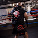 Sudadera sin mangas Venum x Mike Tyson Tiger con capucha Negro 