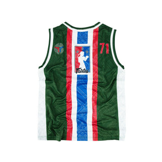 Camiseta sin mangas Fairtex Jersey NBA JS19 Verde 