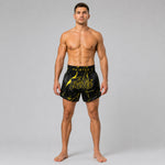 Pantalones kick-thai Fairtex BS1947 Black Marble