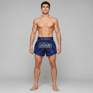 Pantalones kick-thai Fairtex BS1930 Blue Ocean