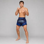 Pantalones kick-thai Fairtex BS1930 Blue Ocean