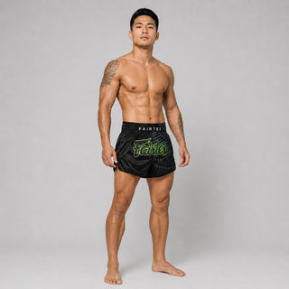 Pantalones kick-thai Fairtex BS1924 Racer Negro