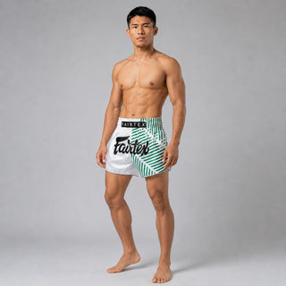 Pantalones kick-thai Fairtex BS1923 Racer Blanco