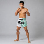 Pantalones kick-thai Fairtex BS1923 Racer Blanco