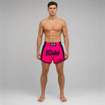 Pantalones kick-thai Fairtex BS1714 Rosa