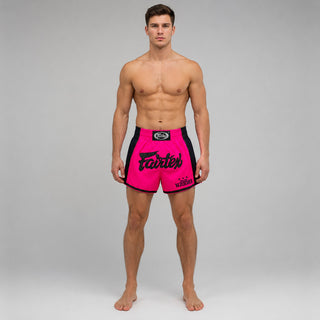 Pantalones kick-thai Fairtex BS1714 Rosa