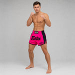 Pantalones kick-thai Fairtex BS1714 Rosa