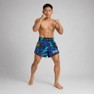 Pantalones kick-thai Fairtex BS1916 Golden Jubilee Luster
