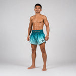 Pantalones kick-thai Fairtex BS1906 Fade Verde