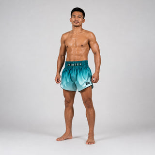 Pantalones kick-thai Fairtex BS1906 Fade Verde