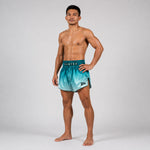 Pantalones kick-thai Fairtex BS1906 Fade Verde