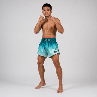 Pantalones kick-thai Fairtex BS1906 Fade Verde