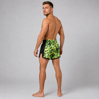 Pantalones kick-thai Fairtex BS1710 Camo Verde