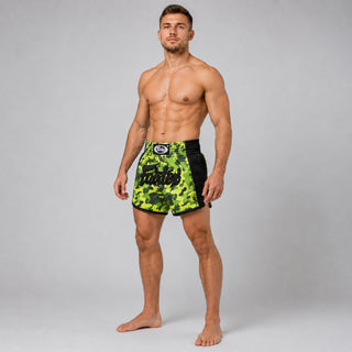 Pantalones kick-thai Fairtex BS1710 Camo Verde