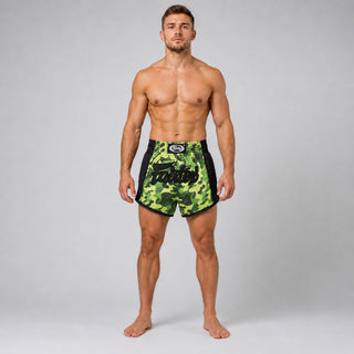 Pantalones kick-thai Fairtex BS1710 Camo Verde