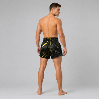 Pantalones kick-thai Fairtex BS1947 Black Marble
