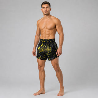 Pantalones kick-thai Fairtex BS1947 Black Marble
